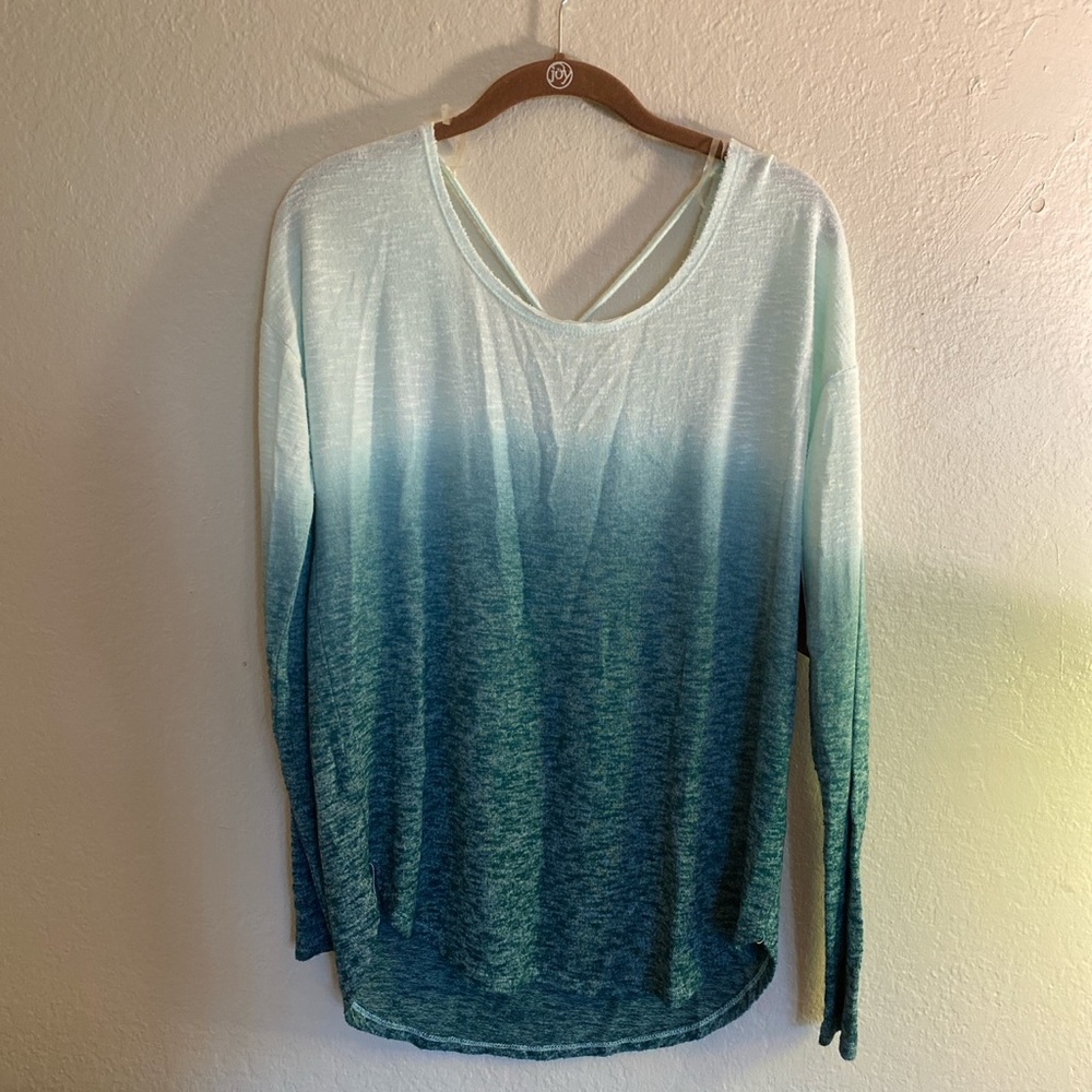 Ombré sweater shirt